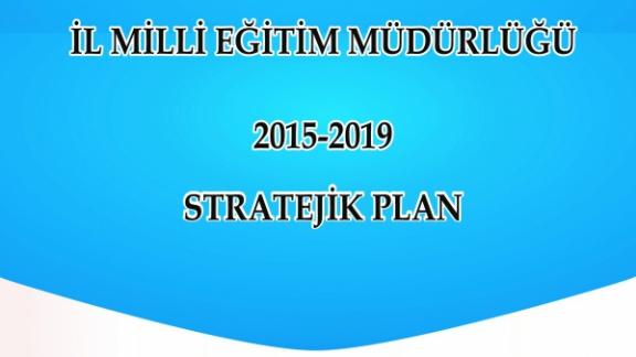Çankırı İl Milli Eğitim Müdürlüğü 2015-2019 Stratejik Planı yayınlanmıştır.